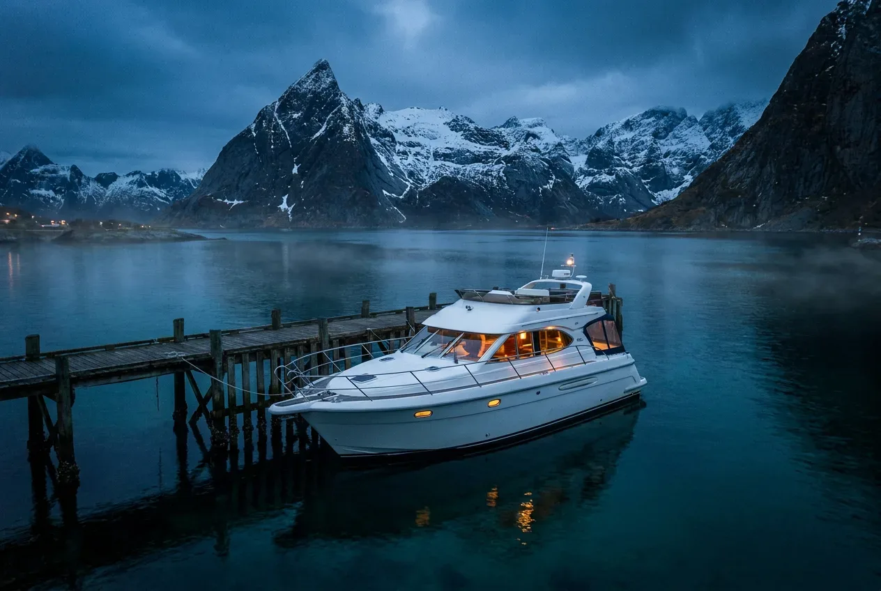 Daycruiser på fjorden